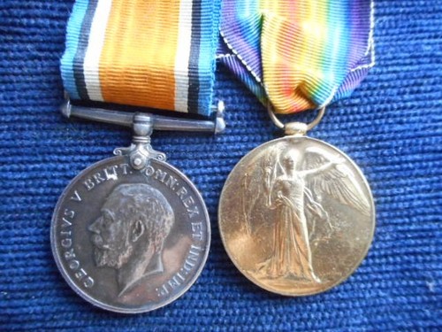 Genuine full size ww1 medal - size,