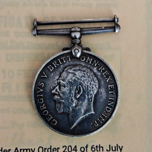 Wwi british war medal - wwi, to
