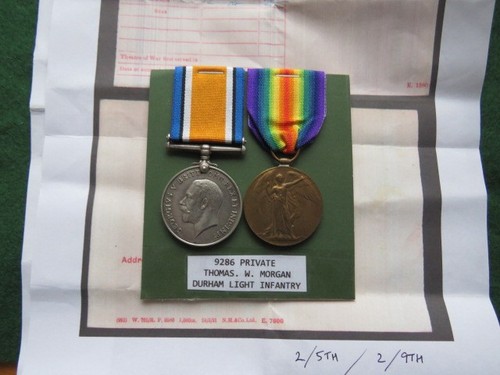 Ww1 victory war medal - victory/war, pair