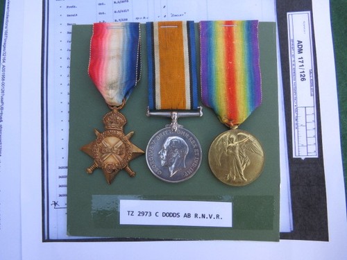 Ww1 medal trio - ww1, tz2973