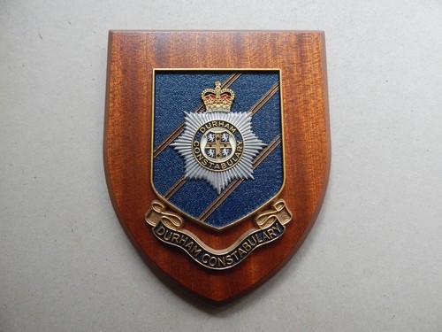 Durham constabulary plaque - constabulary,