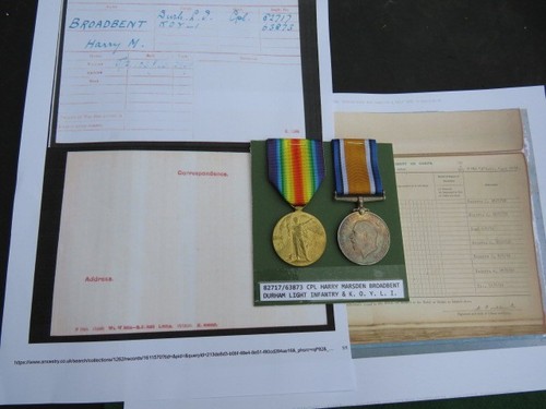 Ww1 victory war medal - medal, pair