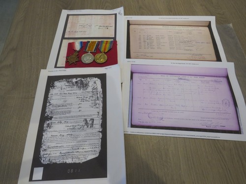 Ww1 medal trio 1288 dvr - to, r
