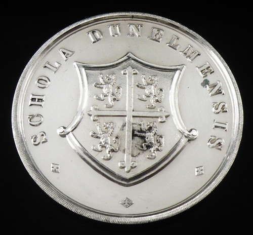 Cased sterling silver prize - cased,