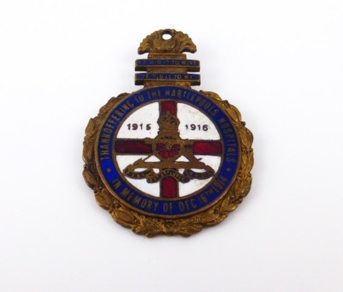 Ww1 hartlepools hospitals - hartlepools,